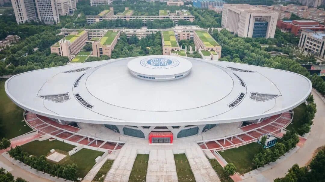 西北大学体育馆鸟瞰